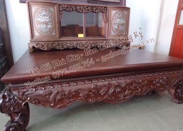Sập gụ - đặc sản của vùng miền phía Bắc
